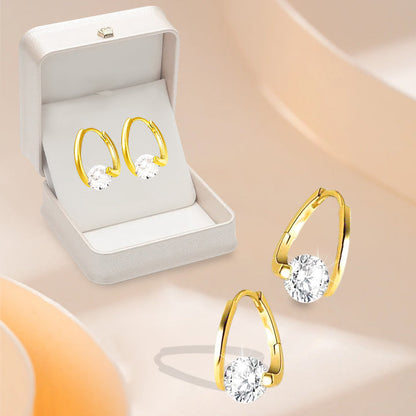 Ceoerty™ Elegant Zirconia Geometric Earrings