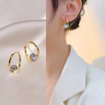 Ceoerty™ Elegant Zirconia Geometric Earrings