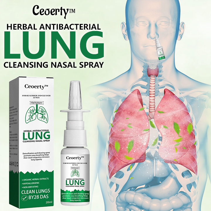 Ceoerty™ Herbal Antibacterial Lung Cleansing Nasal Spray