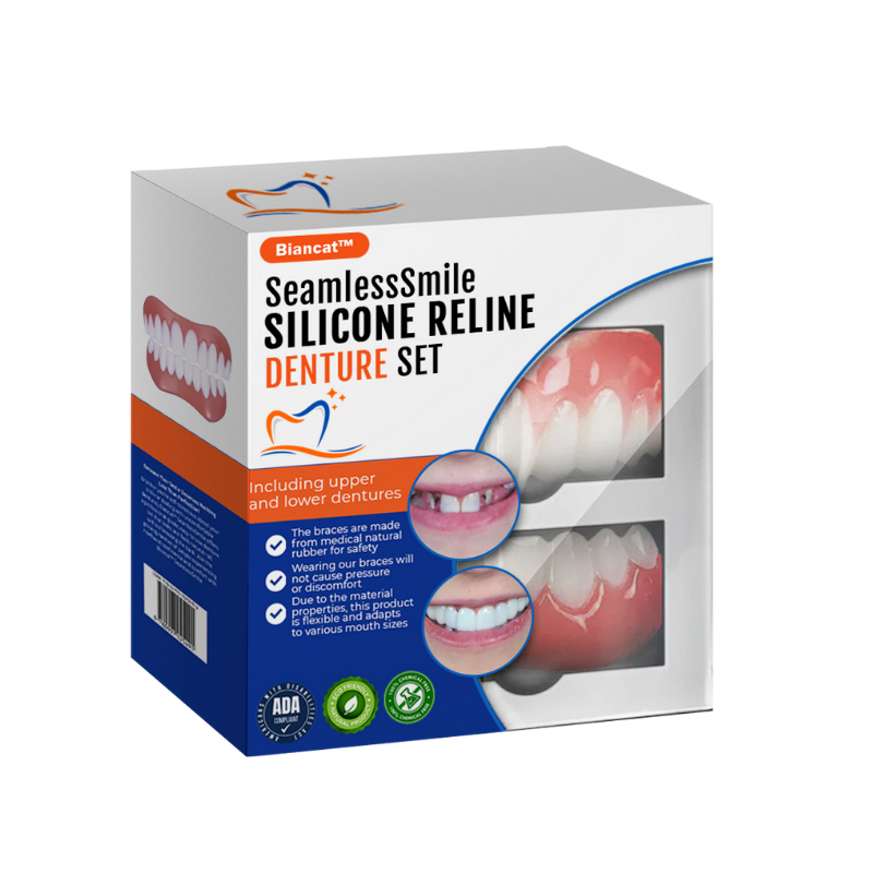 Biancat™ SeamlessSmile Silicone Reline Denture Set