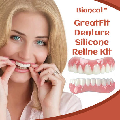 🎈Limited Time Only, 70% Off! ⏰Biancat™ GreatFit Denture Silicone Reline Kit