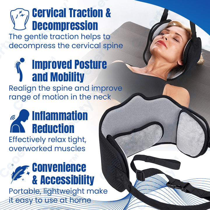 Ceoerty™ CerviEase Portable Doorway Neck Relaxer