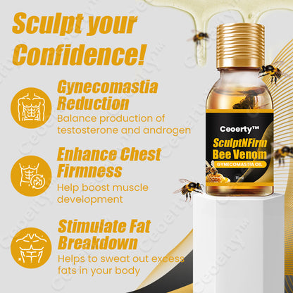 Ceoerty™ SculptNFirm Bee Venom Gynecomastia Oil