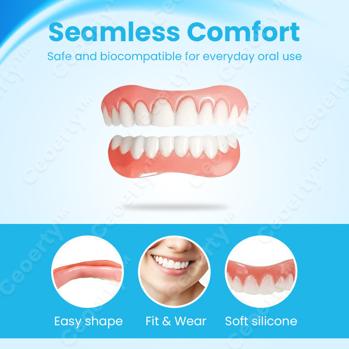 Ceoerty™ FlexYoSmile Silicone Denture Set