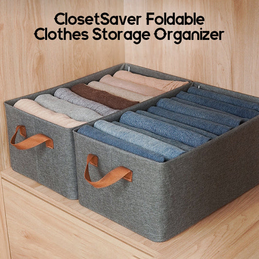 Ceoerty™ ClosetSaver Foldable Clothes Storage Organizer