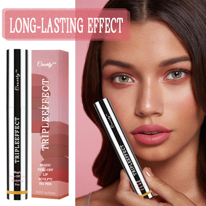 Ceoerty™ TripleEffect Magic Peel-Off Lip Sculpting Pen