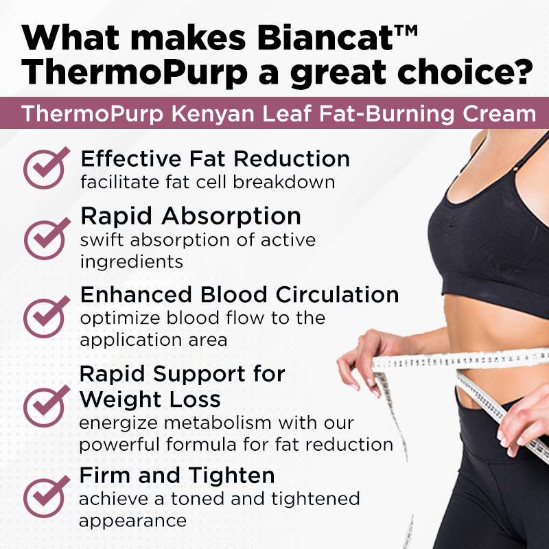 Biancat™ ThermoPurp Kenyan Leaf Fat-Burning Cream