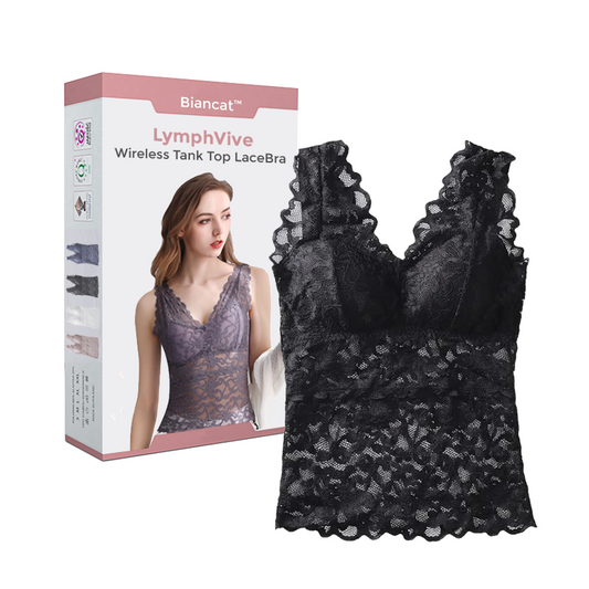 Biancat™ LymphVive Wireless Tank Top Lace Bra