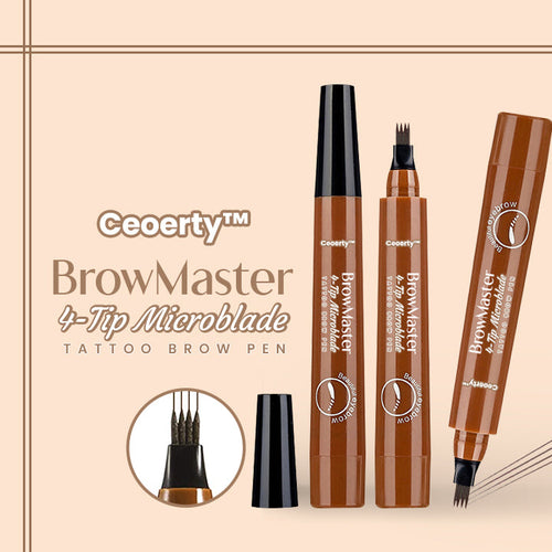 Ceoerty™ BrowMaster 4-Tip Microblade Tattoo Brow Pen